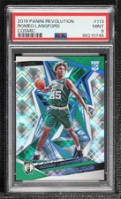 2019 Panini Revolution Rookies Cosmic 73/100 Romeo Langford #113 PSA 9 MINT 8d2