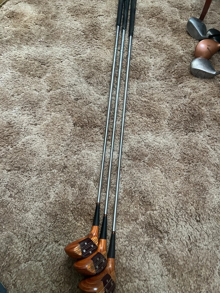 Golf Persimans Wood set 1-3 -4 - Image 2 of 4