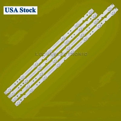 LED Strips For TCL 55HR330M07B2 55HR330M08A2 LVU550NDEL SJ9W02 55S421 55S423