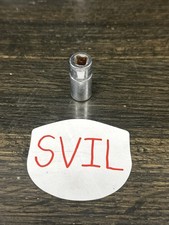 Snap-on Tools 1/4" Drive 10mm Metric Semi Deep 6PT Chrome Socket TMMS10 USA #26