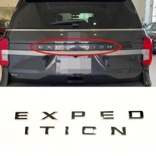 Chrome Tailgate EXPEDITION Letters Emblem FIT 2022-2024 EXPEDITION