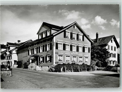 13095513 - Wil SG Wirtshaus zum Scheidweg Wegweiser St. Gallen