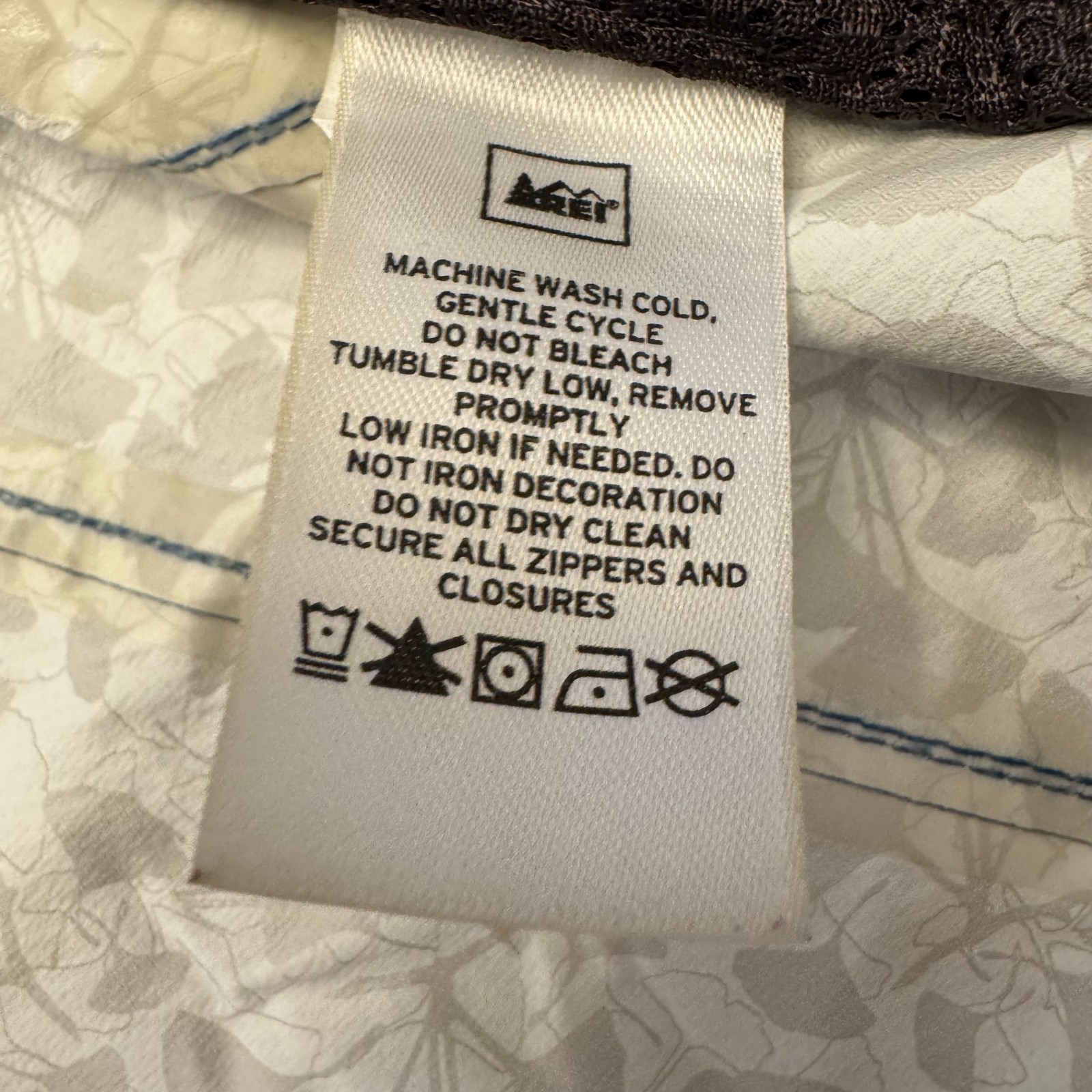 REI Elements Packable Rain Jacket Women's Medium … - image 13