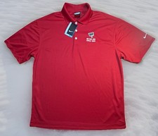 DAP Caulk Products NUEVA NIKE Polo Camisa de Golf Grande Roja En el Trabajo Dri-Fit L