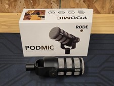 Rode PodMic Dynamic Podcasting Microphone XLR