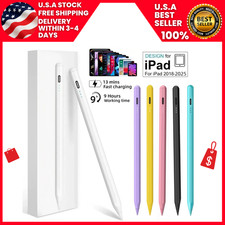 Stylus Pen for iPad 2018-2025, Pencil for Apple iPad 11th A16/10/9/8/7/6 Gen