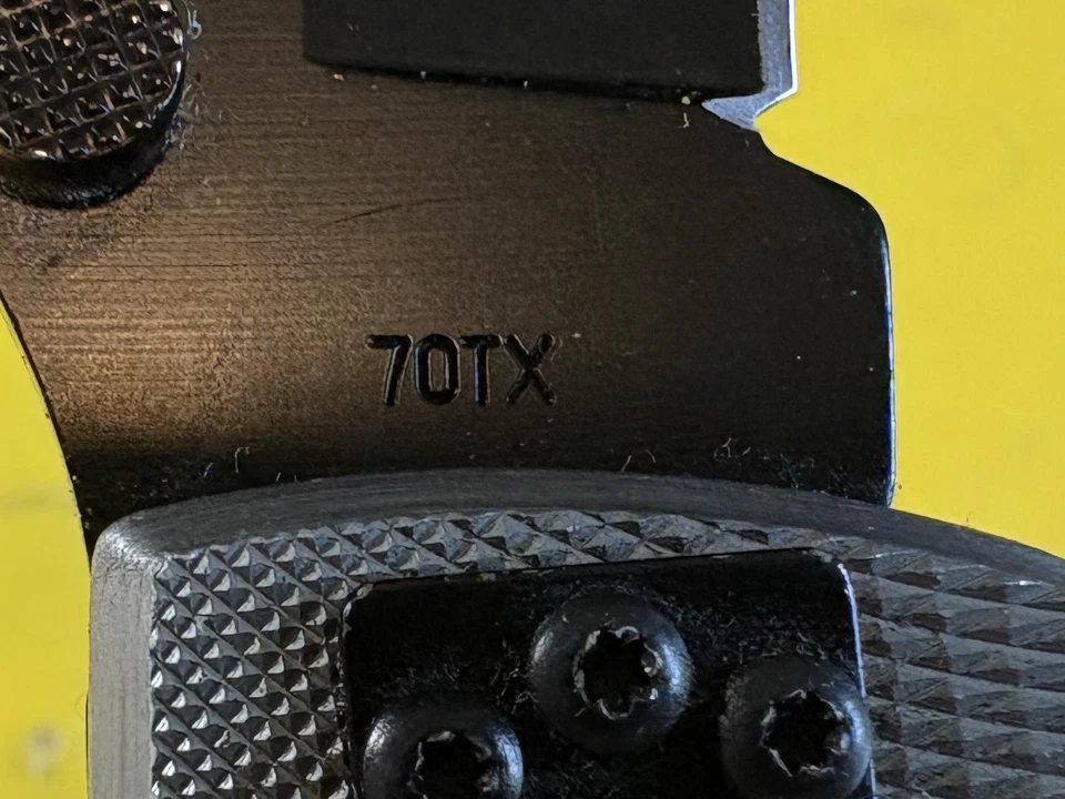 Cuchillo Schrade X Timer 70TX Lockback 3,5” hoja negra usado buen estado + clip L-XT Foto 4 de 4