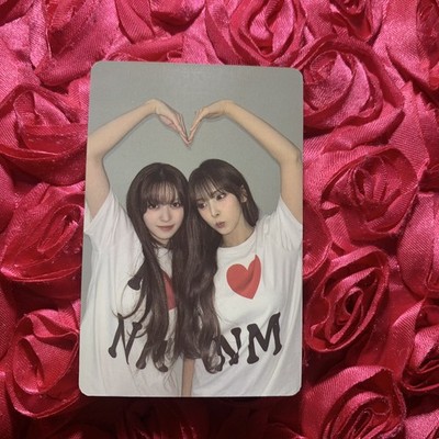 NMIXX KPOP Forward Idol Girl Goddess Photo Card Group Lily Jiwoo Duo Heart