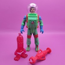 Real Ghostbusters 1989 Kenner Super Fright Feature Winston Zeddmore COMPLETE