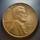 1936-D AU BN Lincoln Wheat Penny Cent Actual Coin 538