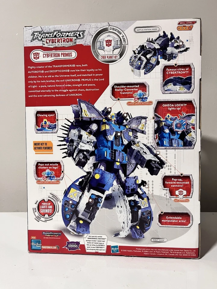 Vintage 2006 Transformers RID Cybertron Primus MISB - Image 3 of 4