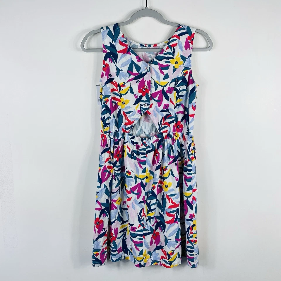 Vestido de lino sin mangas floral talla 14 de Carter Foto 2 de 4
