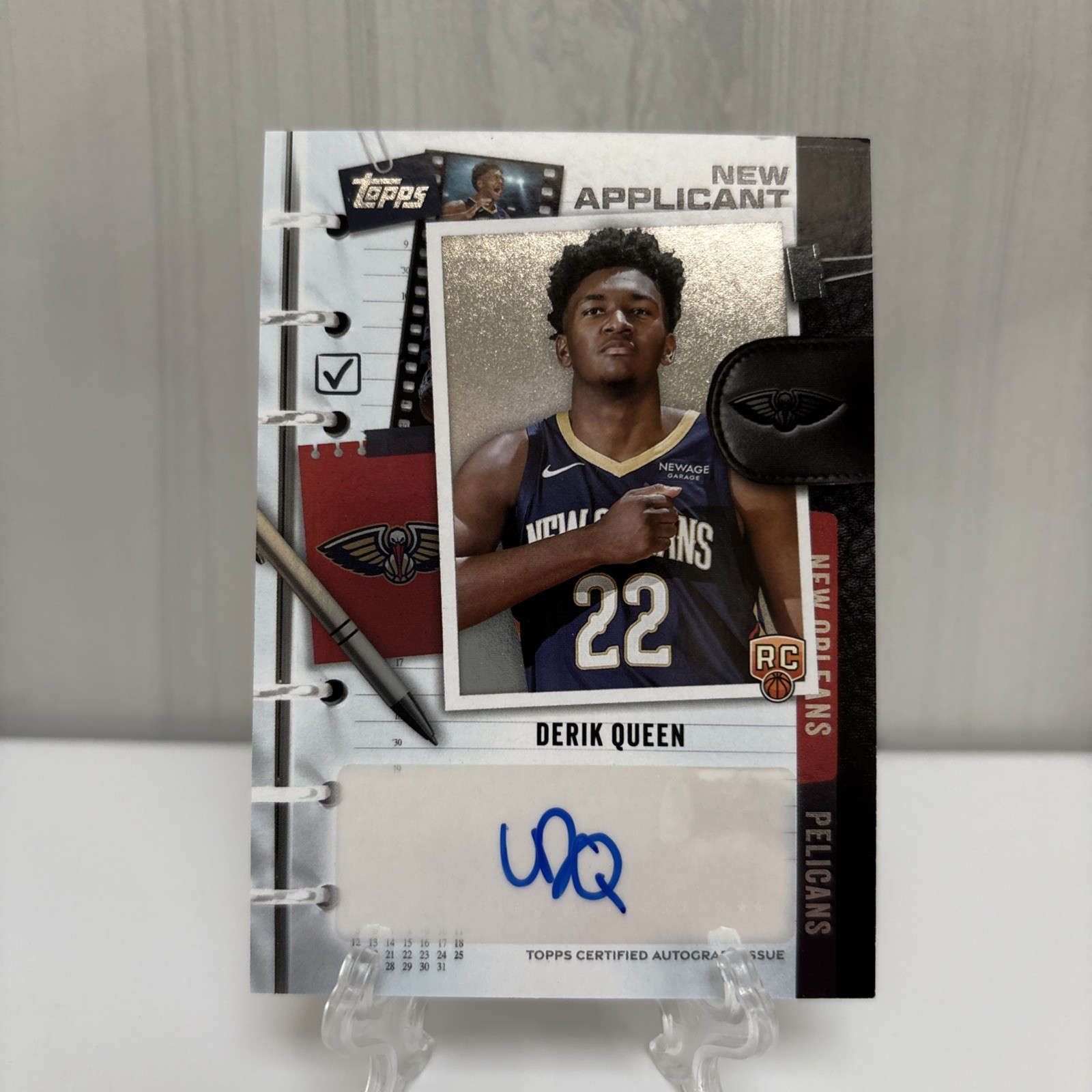 2025-26 Topps - New Applicants Autographs Derik Queen RC #NA-DK