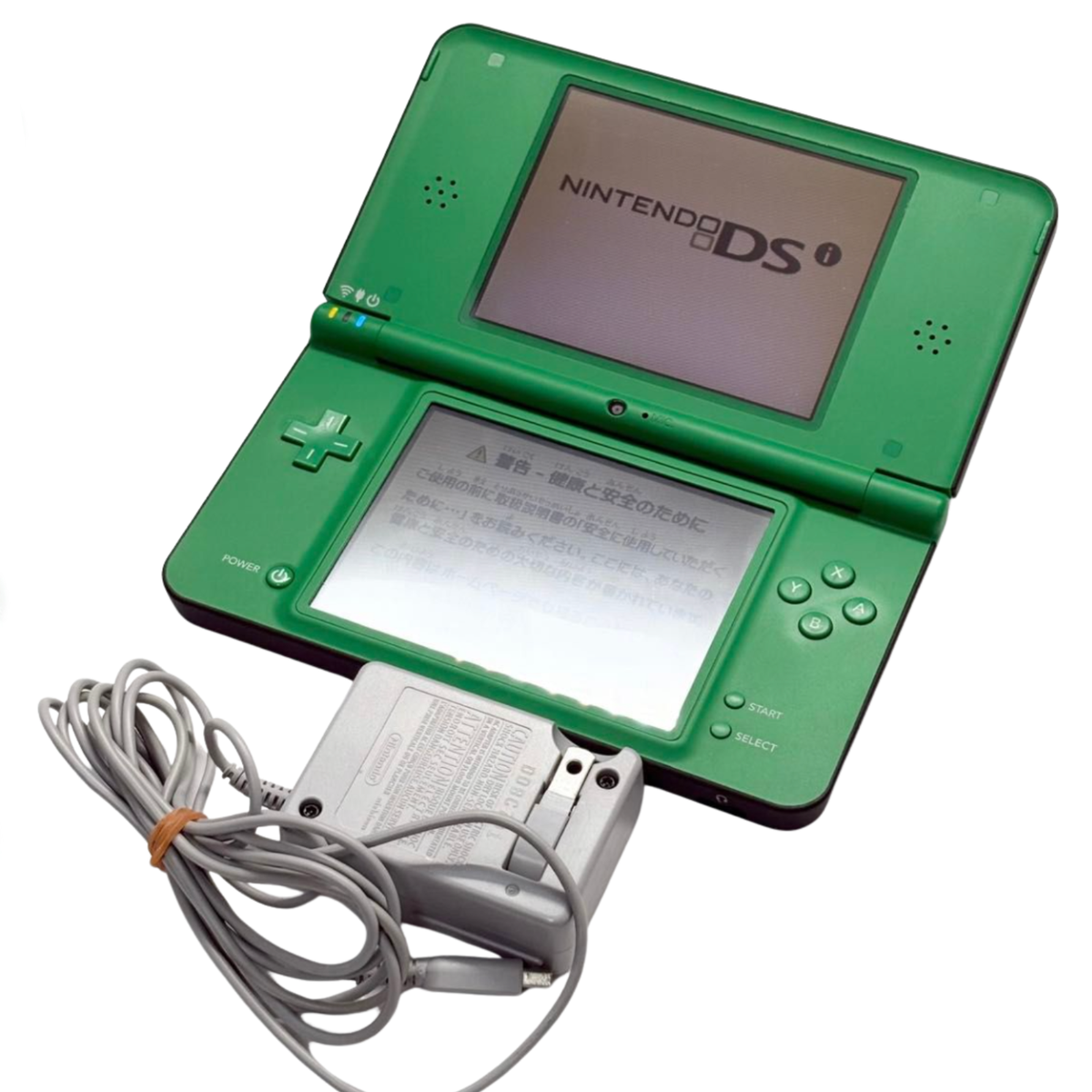 Nintendo DSi LL XL Green Console W/ Charger Tested From Japan Rare