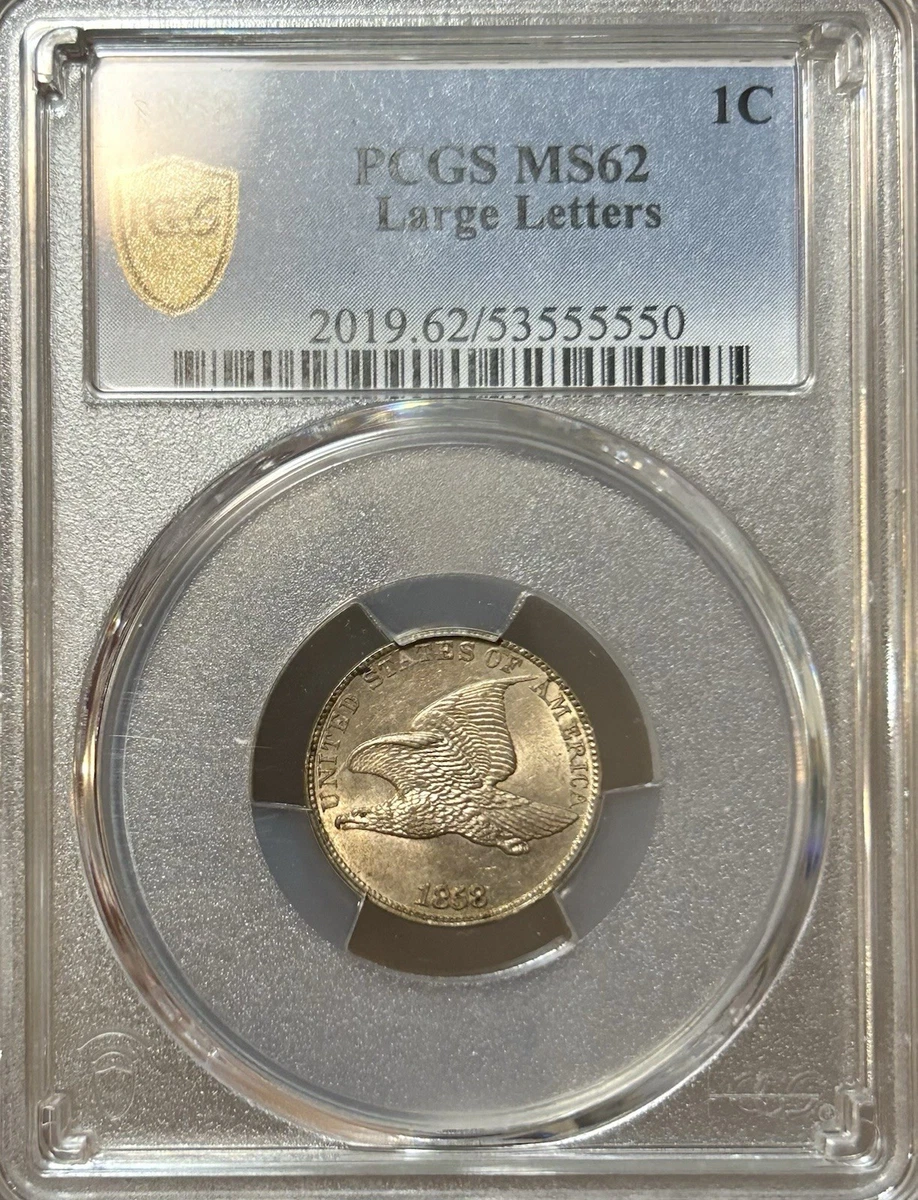 MS 62 Graded Flying Eagle Small Cents (1856-1858) for sale | eBay