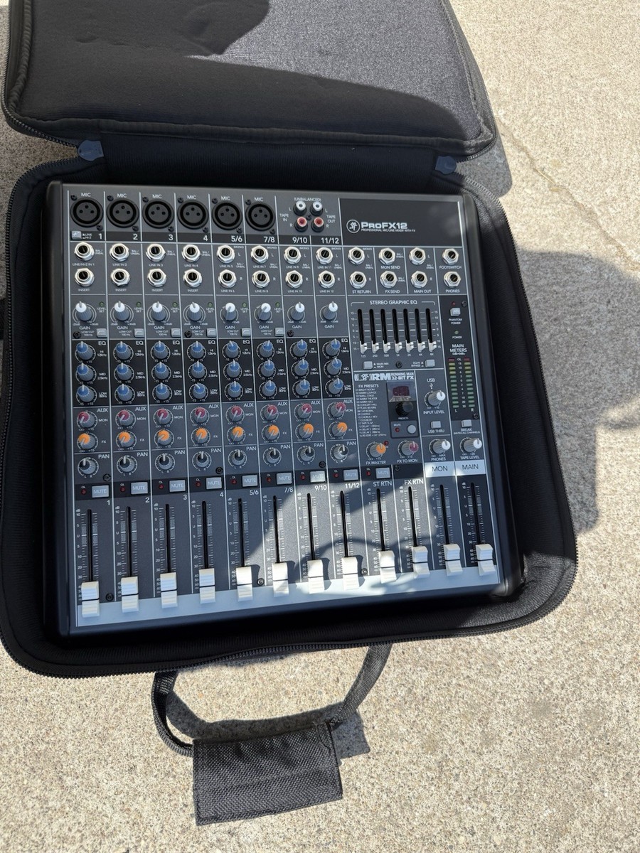 Mackie PROFX12v2 アナログミキサー Amazon.co.jp: MACKIE マッキー プロフェッショナルエフェクト