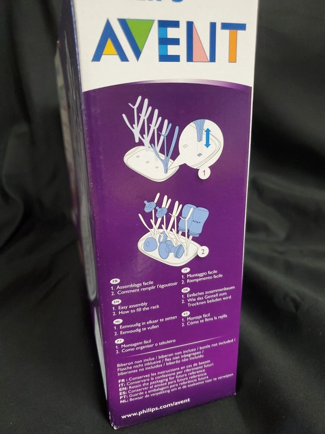 PHILIPS AVENT Clean and Tidy Drying Rack, SCF149/00 NEW Sealed