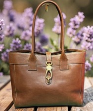 Dooney Bourke Chestnut Brown Amelie Tote Flor...