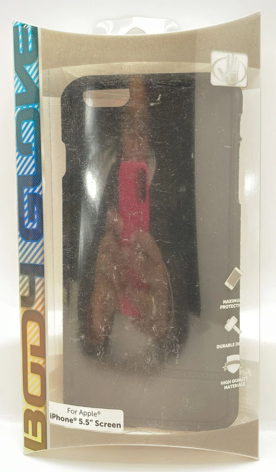 Body Glove Satin Series Case for Apple iPhone 5.5" Screen - Black - Image 2 of 4