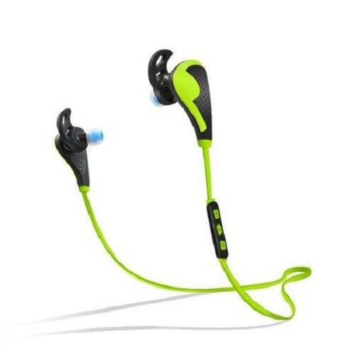 Play X Store Wireless Bluetooth Sweatproof In-Ear Earbuds with Mic, Green