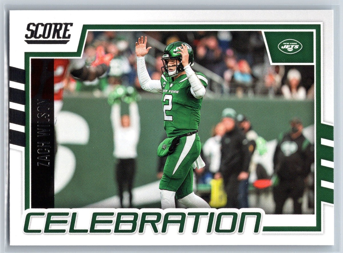 Zach Wilson 2022 Panini Score Football Celebration #C-ZW New