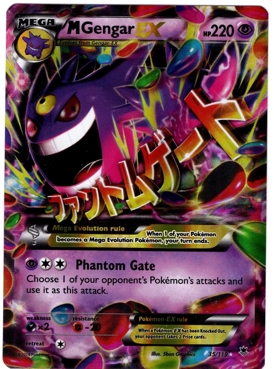 Mega M Gengar EX - Is it Fake? : r/IsMyPokemonCardFake