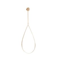 Ixxxi OhrhäNger Oval Chain Stone Rosé