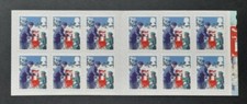 GB 2018 Christmas LX57  12 x 2nd Class Self-Adhesive Stamp Booklet MNH