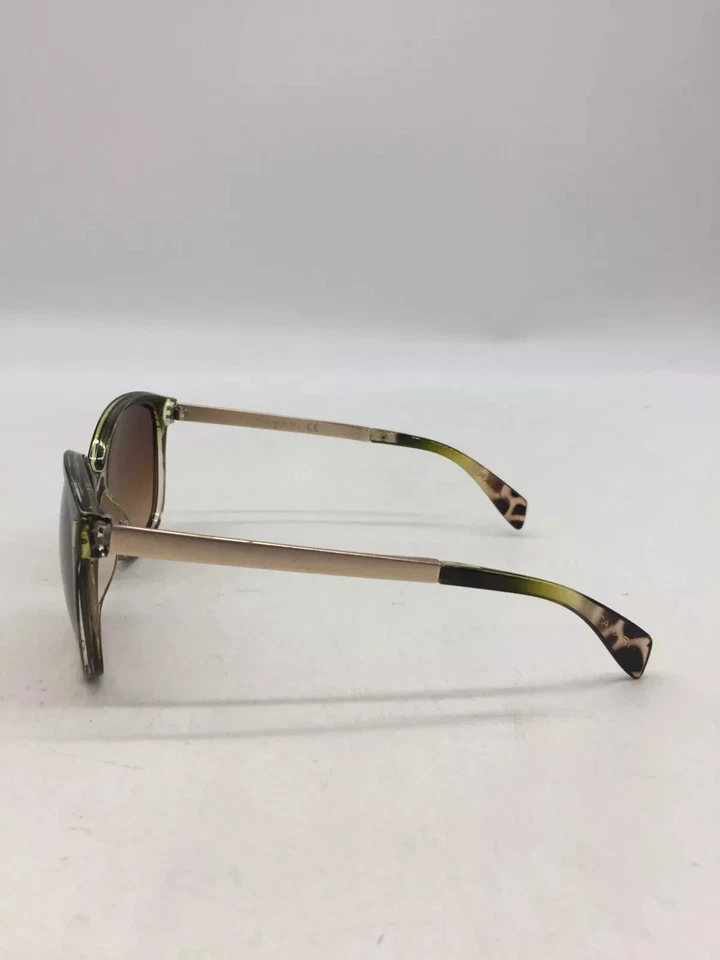 Gafas de sol Tahari TH657 marco oliva y tortuga lentes marrones Foto 3 de 4