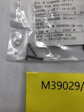 Tri-Star M39029/10-141 Size 20 Socket Contact  Connector (Lot of 3)