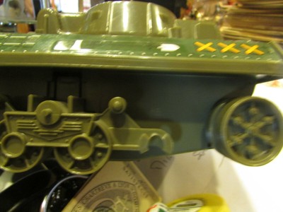 Charriot Joustra En Tôle - Modèle Tank TF 56, Jouet Ancien/Occasion