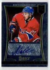 2013-14 SELECT PRIZMS ALEX GALCHENYUK ROOKIE AUTO 173/399 MONTREAL CANADIENS