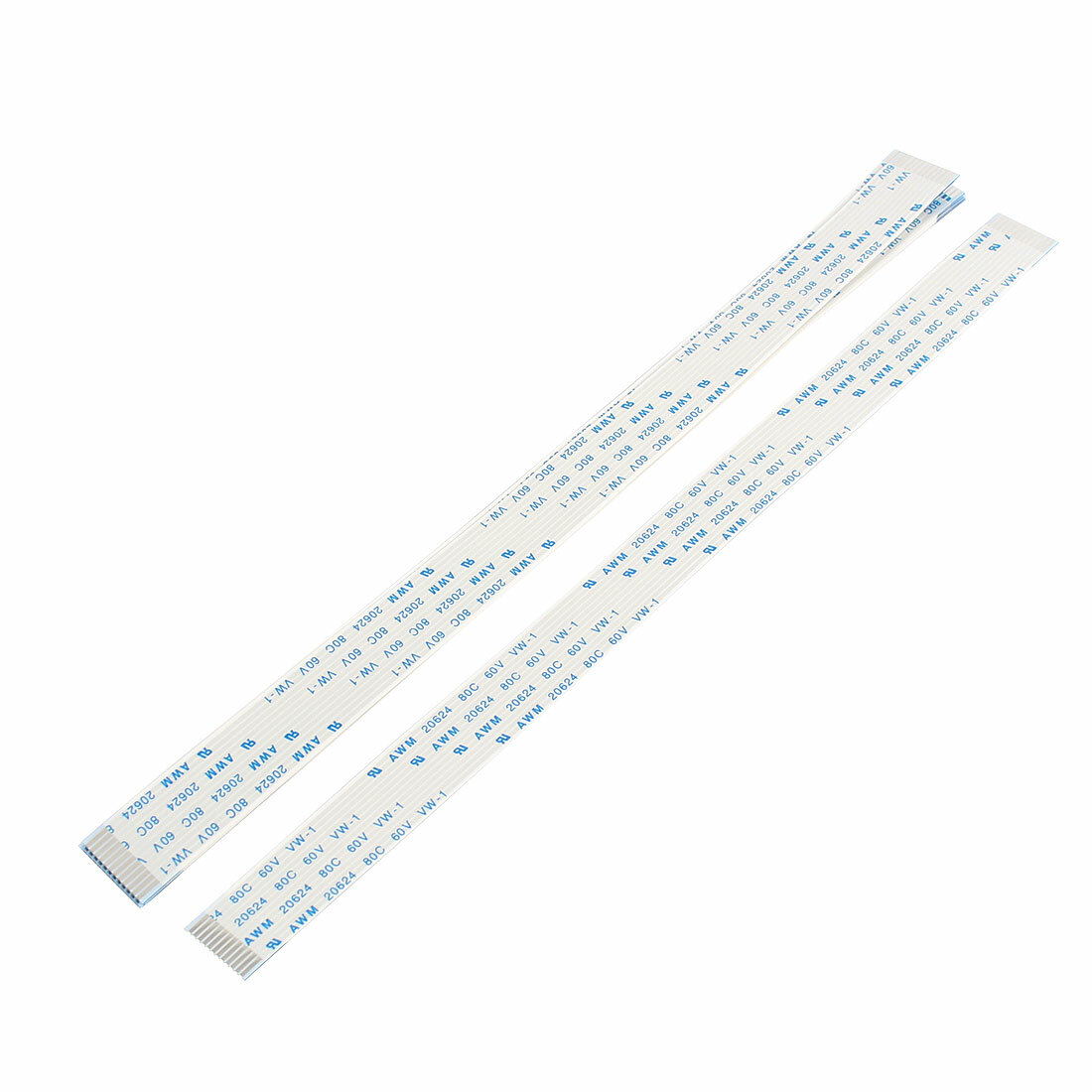 10Pcs 1.0mm Pitch 12 Pin AWM 20624 80C 60V VW-1 Flexible Flat