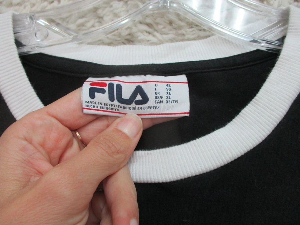 Camisa Fila Extra Grande Juvenil Rosa Informal Deletrear Logo Algodón Calce Moderno Niñas Foto 4 de 4