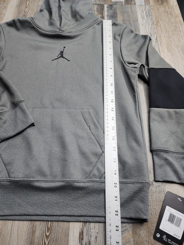 NEW Nike Air Jordan Therma Fit Boys YOUTH Medium 10-12Yrs Hoody Hoodie $50 - Picture 10 of 13