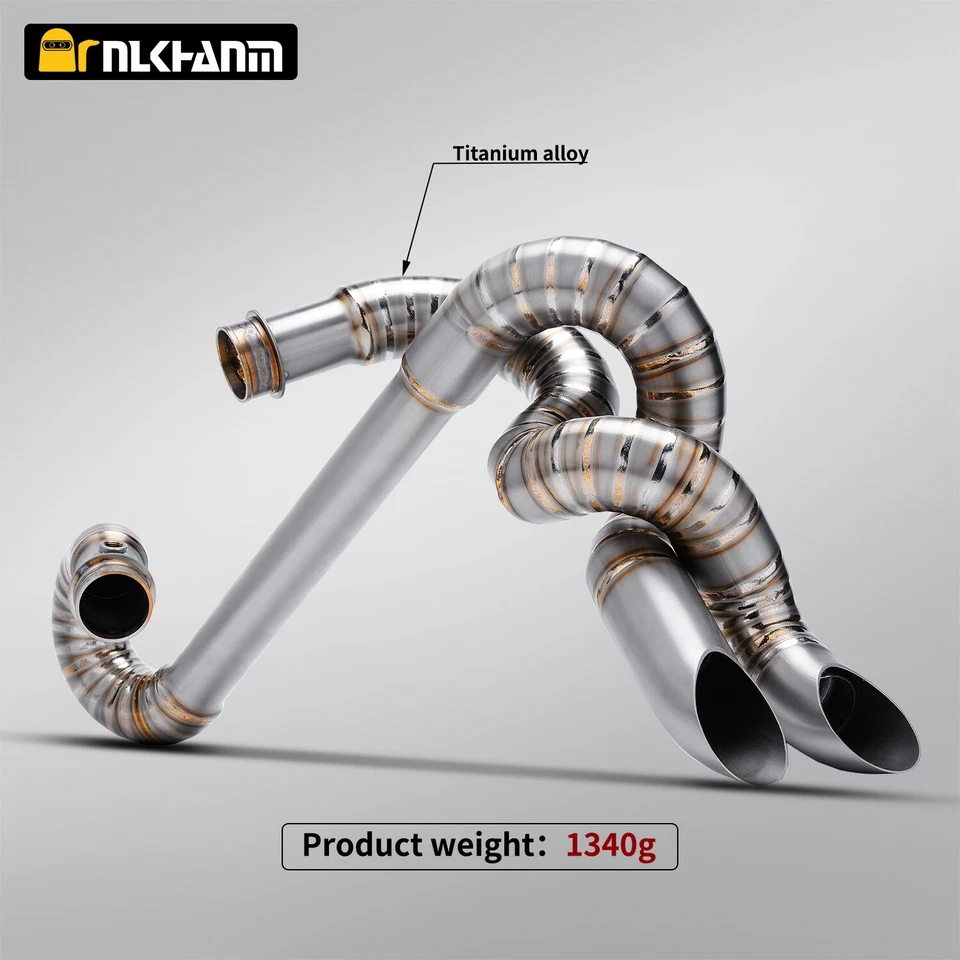 Para Bobber Moto Escape Aleación Titanio para TRIUMPH Bonneville Bobber 14-25 Foto 3 de 4