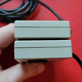 Pair Nintendo NES-004 Controllers OEM Vintage Controller A B Select Start Tested