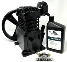 VT232605KB CAMPBELL HAUSFELD AIR COMPRESSOR CAST IRON PUMP - COMES WITH OIL
