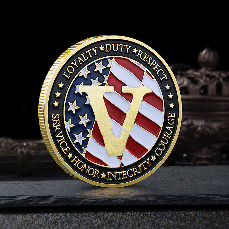 1 Victories Commemorative Challenge Collection Coin Gift for Patriotic Collector