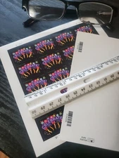 USPS Postage Stamps Sheet of 20 First Class Letter Celebrate