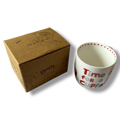 BOOFLE MUG ~ Time For A Cuppa By David Blake. Gift For Loved One