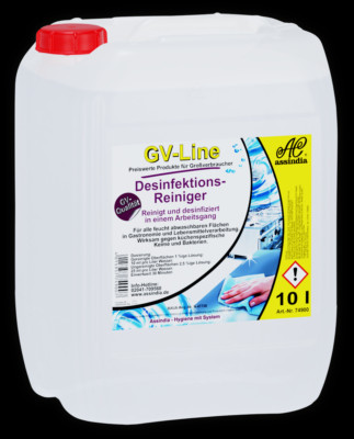 Desinfektions-Reiniger GV-Line Desinfektionsmittel GV-Qualität 10l Assindia
