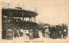 CPA ANGERS - La Musique au Mail (165249)