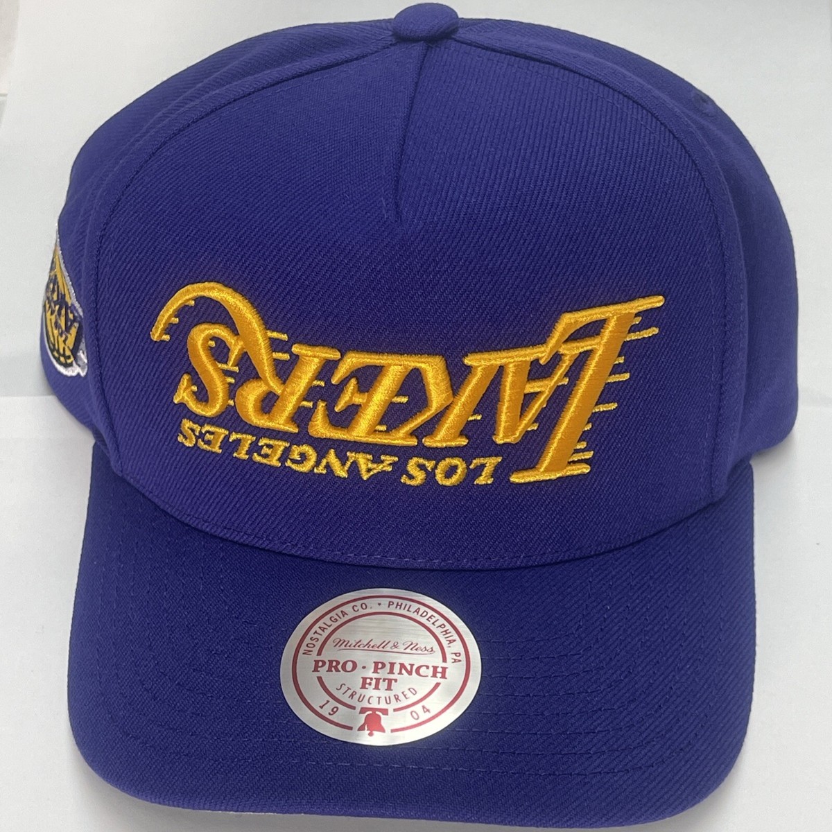 MITCHELL & NESS NBA UPSIDE PRO LOS ANGELES LAKERS AFRAME SNAPBACK 