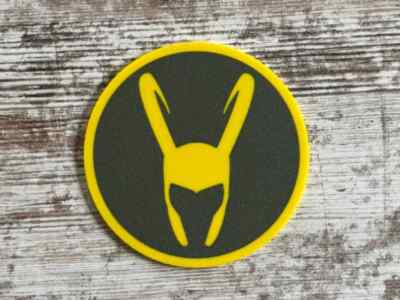 3 Stück Loki Untersetzer Set - Marvel-inspirierte Getränkematten für Fans & Sammler
