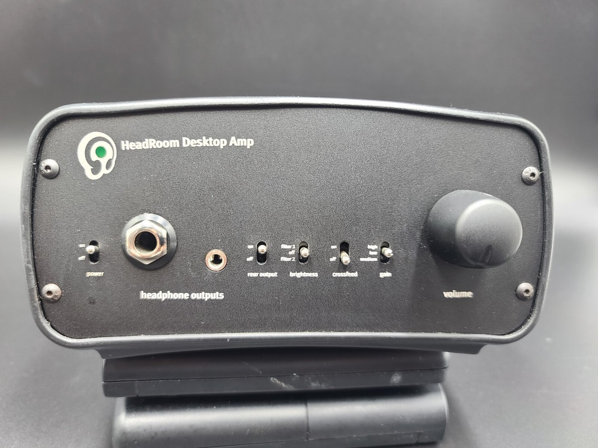 Headroom Max Headphone Amp Headphone Amp Headroom Desktop Amp