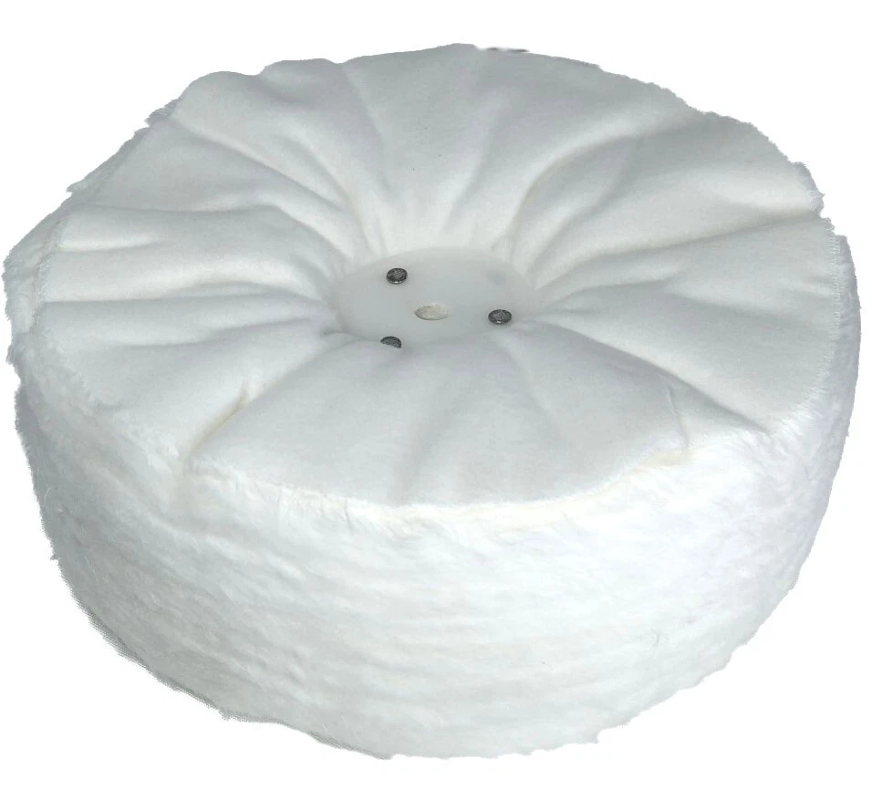 50 Pz 25mm Feltro Di Lana Lucidatura Tampone Di Lucidatura Ruota Rotonda 2 Pezzi Mandrino Per Utensili Elettrici Utensili Rotanti - Foto 7