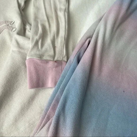 Carter’s- Conjunto de pijama polar unicornio rosa/azul talla 5 para niñas Foto 3 de 3