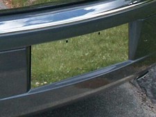 Fit 2005-2010 Chrysler 300 License Plate Bezel Backdrop Trim Cover Sticker