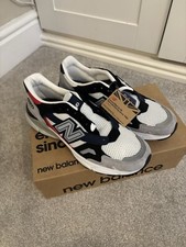 New Balance 920 Grey Black Red Made In England M920GKR New Rare